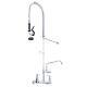12 Commercial Pre-Rinse Kitchen Sink Faucet Pull Down Sprayer Mixer Tap