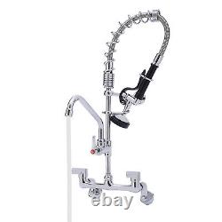 25 Commercial 360 Rotatable Kitchen Sink Faucet Sprayer Mixer Tap Adjustable
