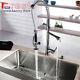 28Single Handle Pull down Chrome High Pressure Kitchen Brass sink Mixer Faucet