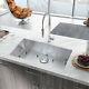 32 Kitchen Sink 304 Premium Stainless Steel Single Bowl Undermount Handmade