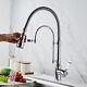360°Swivel Kitchen Sink Stream Faucet Single Lever Chrome Brass Basin Mixer Tap
