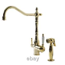 3 Way Kitchen Faucet 3-in-1 Ro Water Filtered Sink Mixer Tap with Side Sprayer