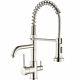 3 Way Kitchen Water Filter Taps Pull Out Filter Sink Mixer Tap Drinking