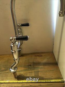 4193 Perrin & Rowe Ionian Two Hole Sink Mixer Pewter Tap Ideal Belfast Sink T9