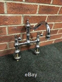 4751 Provence Perrin & Rowe Lever Mixer Taps Ideal Belfast Butler Sink Chrome