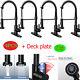 4X Commercial Kitchen Sink Faucet with Sprayer Swivel ONE Handle Pull Down o4