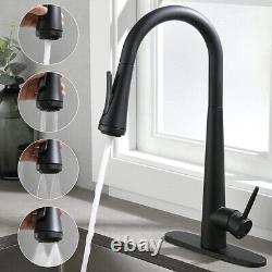 4 Function Sprayer Kitchen Sink Faucet Hot Cold Pull Out Head Mixer Tap SUS 304