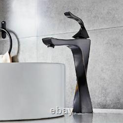 Basin Faucet Bathroom Sink Faucet Single Handle Taps Deck Wash Hot Cold Mixer