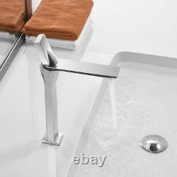 Basin Faucet Sink Faucet Single Handle Hole Deck Wash Hot Cold Mixer Tap Crane