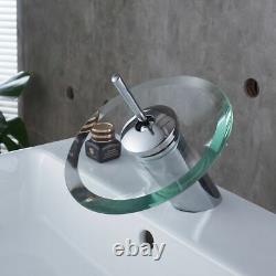 Bathroom Basin Sink Faucet Single Handle Waterfall Toque Torneira Mixer Tap