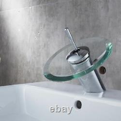 Bathroom Basin Sink Faucet Single Handle Waterfall Toque Torneira Mixer Tap