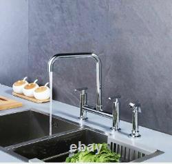 Bathroom Kitchen Sink Tap Hot Cold Mixer Swivel Basin Faucet Head Bidet Sprayer