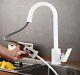 Bathroom Kitchen Sink Tap Hot Cold Mixer Swivel Basin Faucet Pull Out Spray Head