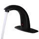 Black Automatic Motion Sensor Touchless Bathroom Sink Faucet with Oil Rubbed