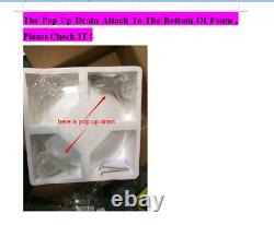 Black Oval Bathroom Glass Basin Vessel Sink Combo Waterfall Mixer Tap Faucet Set