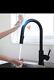 Black Smart Touch Sensor Water Faucet Mixer Crane For Sink, Kh-1005