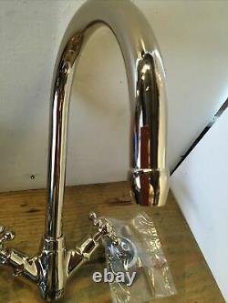 Brass Antique Gold Mono Kitchen Mixer Tap- Quality Ideal Belfast Butler Sink T56