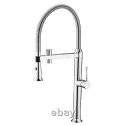 Brass Chrome Three in One Pull Down Drinking Water Kitchen Faucet Mixer Tap