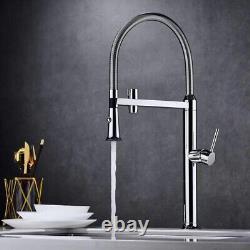 Brass Chrome Three in One Pull Down Drinking Water Kitchen Faucet Mixer Tap