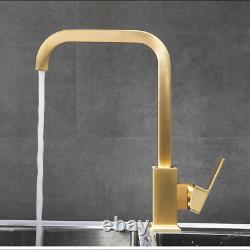 Brass Kitchen Faucet Sink Rotating Hot And Cold Bathroom Faucet Sink Mixer Taps