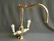 Brass Mono Mixer Lever Taps Ideal For Belfast Sink Fully, Reclaimed, Refurbished
