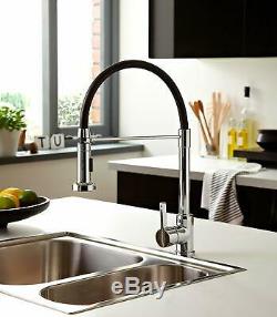 Bristan LQR PROSNK C Liquorice Professional Kitchen Sink Mixer Tap with Pull Out