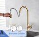 Brushed Nickel Kitchen Faucet Single Hole Pull Out Spout Kitchen Sink Mixer Tap