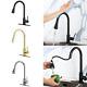 Brushed Smart Touch Sensor Kitchen Sink Faucet Pull Out Mixer Touch Control Tap
