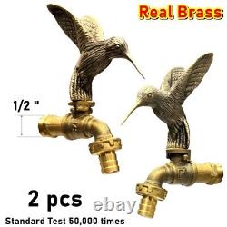 C4 Brass Hummingbird Faucet Kitchen Sink Mixer Sprayer Single Handle Swivel X2