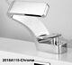 Chrome Brass Cold And Hot Deck Mounted Water Mixer Tap Bathroom Sink Faucet