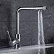 Chrome Kitchen Sink Tap Hot Cold Mixer Bathroom Swivel Faucet Brass Two Sprayer