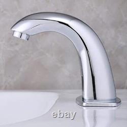 Commercial Automatic Sensor Touchless Bathroom Sink Faucet Motion Activated Hand