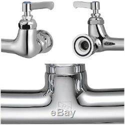 Commercial Pre-Rinse Faucet Kitchen Sink Faucet Pull Down Sprayer Mixer Tap