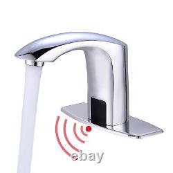 Commercial Touchless Bathroom Sink Faucet Cold and Hot Water Automatic Motion