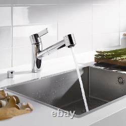 Dornbracht ENO Single-lever Mixer Pull-out with Spray Function in Chrome