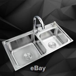 Durable Handle Swivel Mixer Faucet Kitchen Nickel Sink Liquid Soap Dispenser Tap