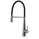 ENKI KT035 Pull Out Spray Kitchen Sink Mixer Tap Tall Brushed Nickel Black MADEI