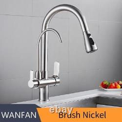 Faucets Crane For Kitchen Water Filter Tap Three Ways Sink Mixer Kitchen Faucets