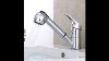 Fossa Extendible Spray Kitchen Tap 360 Swivel Range Sink Mixer Tap Made Of Brass Chrome