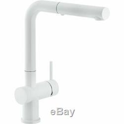 Franke Active Plus White Kitchen Sink Modern Mixer Tap Single Lever Pull Out