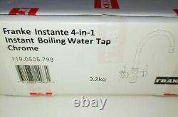 Franke Instante 4-in-1 Boiling Water Kettle Kitchen Mixer Tap Chrome