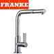 Franke Neptune Chrome Kitchen Sink Modern Mixer Tap Single Lever Pull Out Spray
