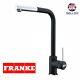 Franke Sirius Side Chrome/black Finish Mixer Kitchen Tap Pull Out Spray New