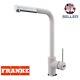 Franke Sirius Side Chrome/white Finish Mixer Kitchen Tap Pull Out Spray New