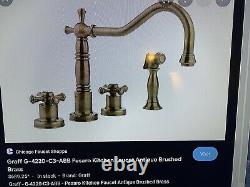 GRAFF/Pesaro Collection Kitchen Faucet With Spray Model G-4220-C3ABB