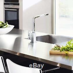 GROHE 31255000 Kitchen Tap Eurocube Single-lever Sink Mixer
