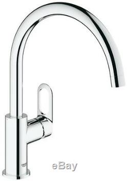 GROHE BAULOOP Kitchen Sink Mixer Tap Single Lever 31368 Swivel High Spout