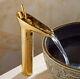 Gold Color Brass Waterfall Bathroom Sink Vessel Faucet Basin Mixer Tap Kgf057
