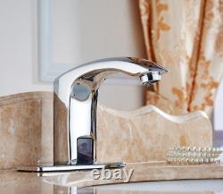 Greenspring Touch-Free Faucet Automatic Sensor Bathroom Sink Faucet Hot Cold