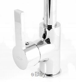 Grey Kitchen Mixer Flex Tap sink Faucet Swivel flexible spout 360 Brass (158)